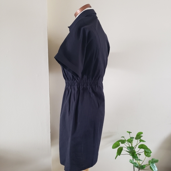 JOIE BNWT LC WAIKIKI 100% Cotton Dress - Black S - Picture 12 of 13